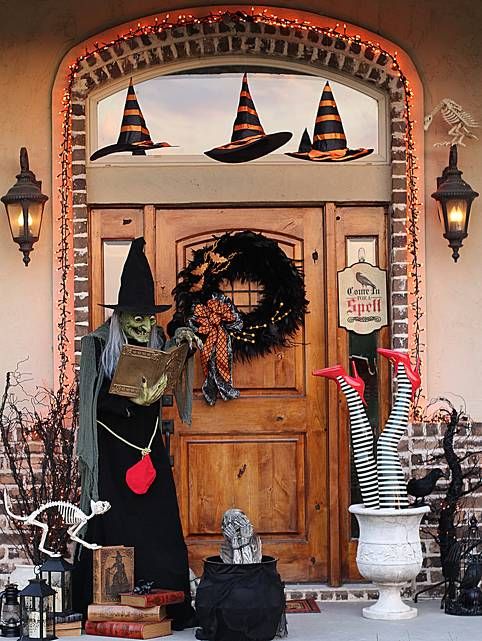 11 halloween front porch decorating ideas