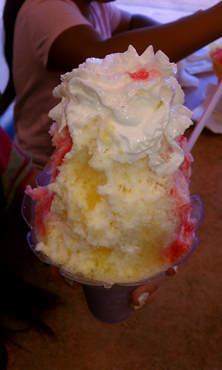 Lanikai shaved ice position Nice cock