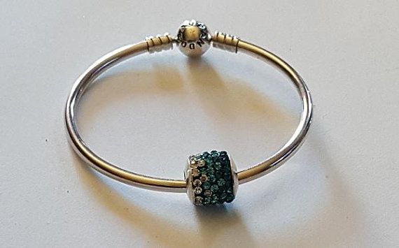 clip pandora argent bleu clip pandora argent bleu