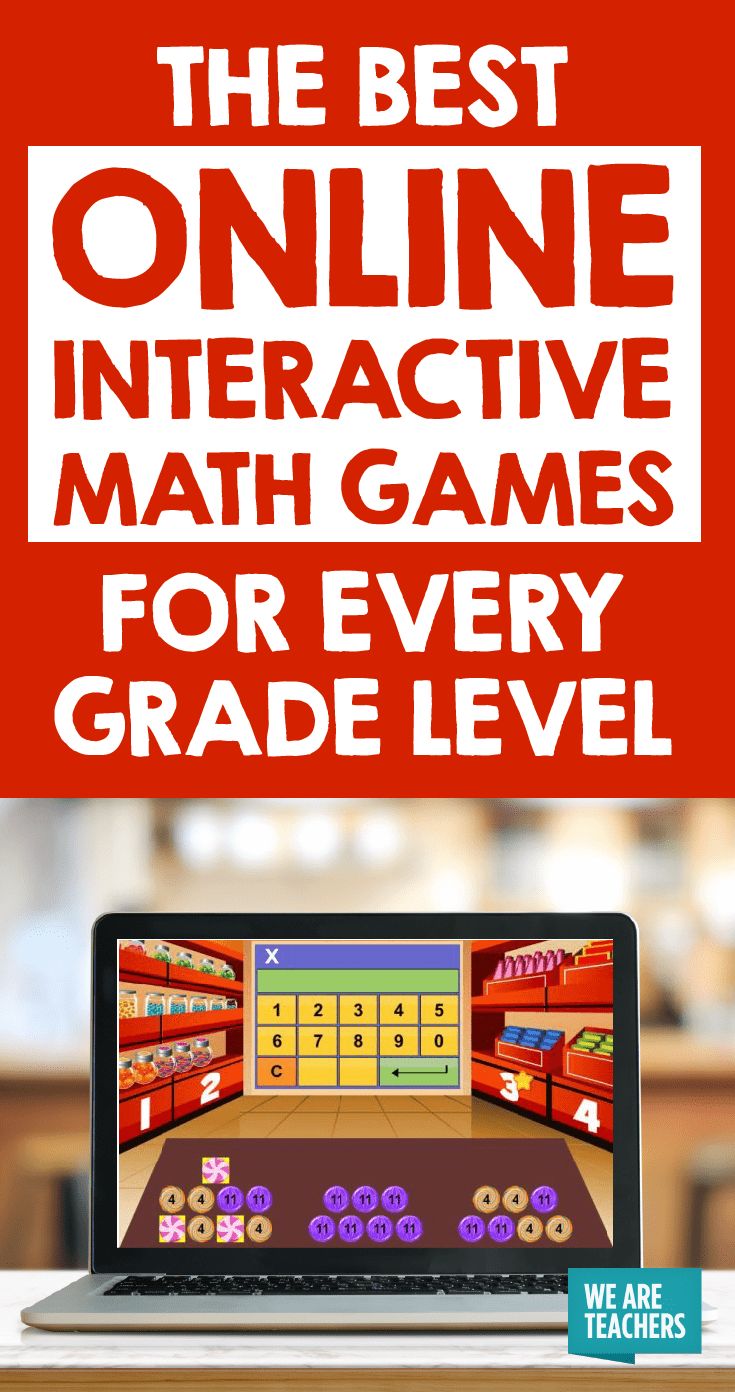 The Best Online Interactive Math Games For Every Grade Level | Math Games Middle School, Kindergarten Math Games, 2Nd Grade Math Games
