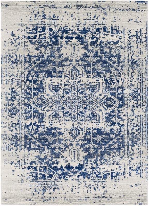 Blue Area Mistana Hillsby Dark Rug