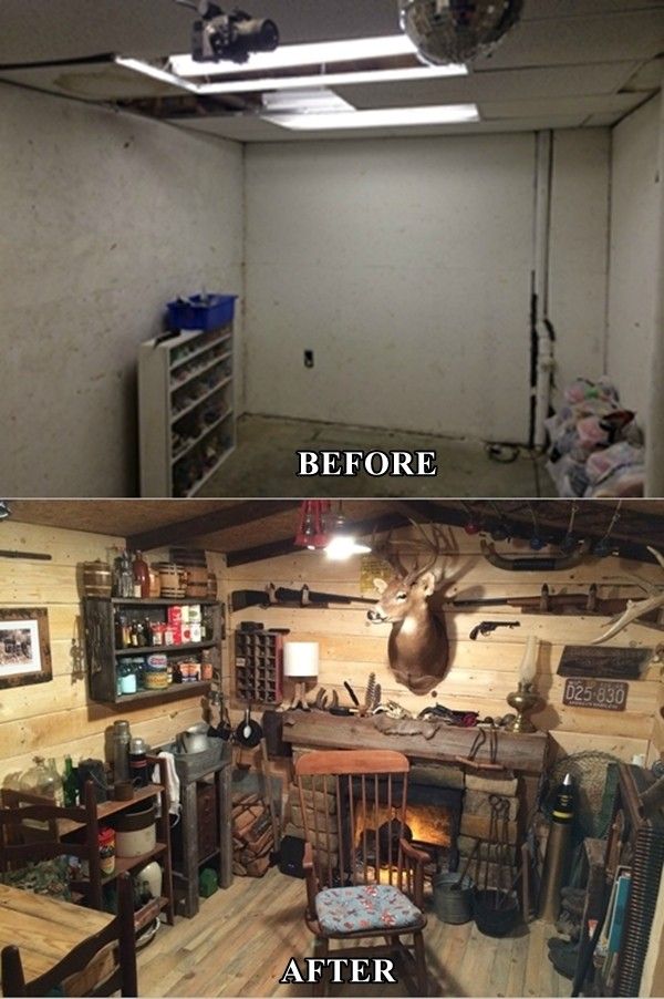 Having A Man Cave That They Can Go And Be By Themselves And Do Things Without Interruption Is The Dre Rustic Man Cave Man Cave Basement Decor Man Cave Basement
