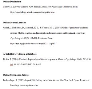 asa format example essay