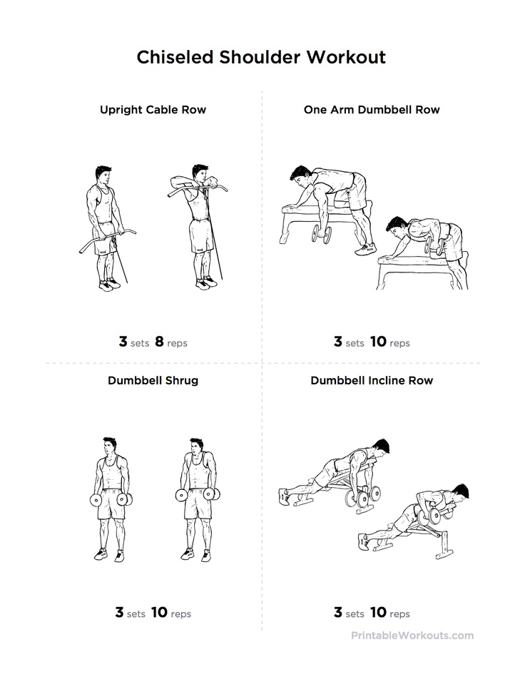 Workoutlabs Simple Fitness For Everyone Shoulder Workout Arm Workout Easy Workouts
