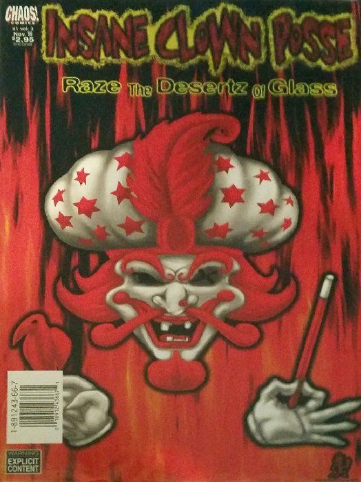 insane clown posse the pendulum hashtag2 comic book collection