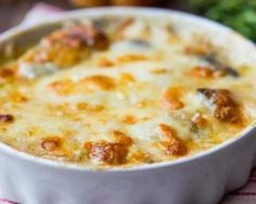 Clafoutis forestier au jambon et à la mozzarella minceur : www.fourchette-et...