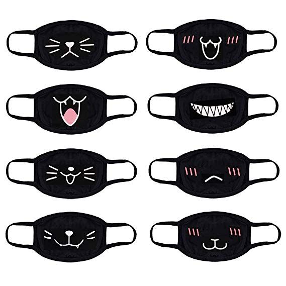 Black Surgical Mask Design