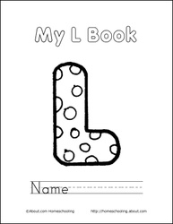 Letter L Coloring book | Lettering, Book letters, Letter activities