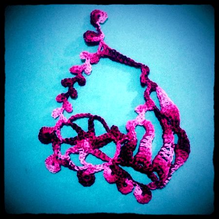 Crochet Wheel in Branches Abstract Crochet ~ Free Crochet Pattern This pattern...