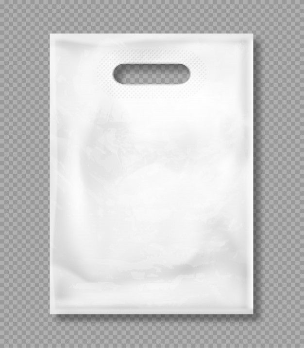Download Download Vector Mockup Of White Plastic Bag for free in ...