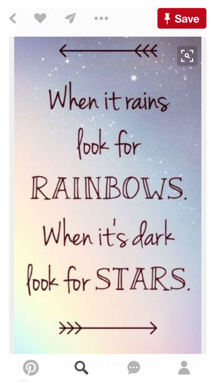 Rainbow Quote Quotes About Life Life Quotes Quotes Inspirational Sayings Girly