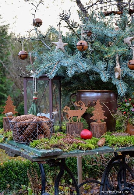 Hof 9: Adventsstimmung im Garten & ein Quasten-DIY