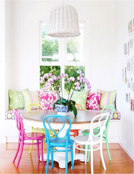 colorful kitchen table colorful kitchen table