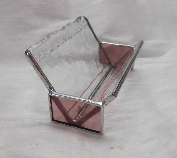 105 Best Stained Glass Business Card Holders Images On Pinterest Items Similar To Stained Glass Business Card Holder On Etsy