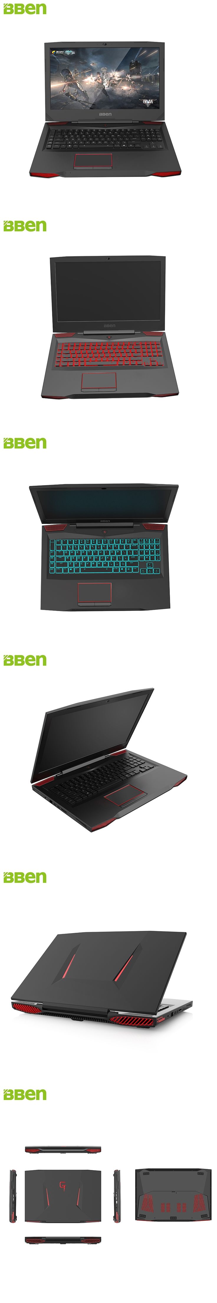 46 best Laptops images on Pinterest BBEN Laptop Gaming puter Intel i7 7700HQ Kabylake 6G NVIDIA GTX1060 Windows 10 8GB RAM RGB