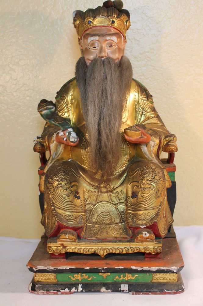 Chinese Kitchen God Statue For Sale Chinese Kitchen God Statue For Sale