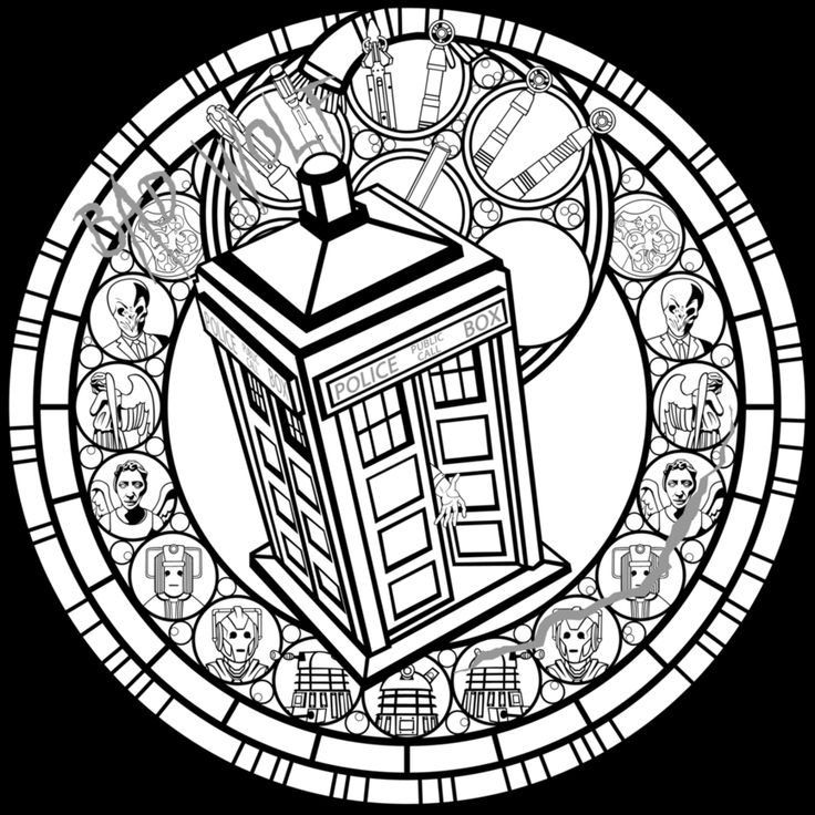Download Doctor Who SG Line Art By Akili-Amethyst - (akili-amethyst ...