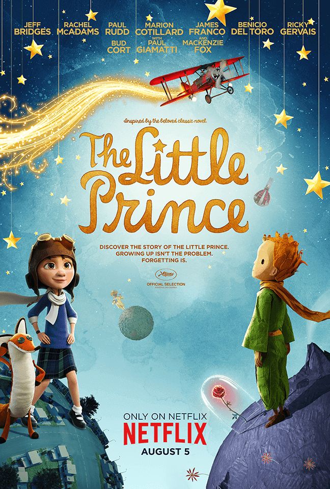 Marion Cotillard and Riley Osborne in Le Petit Prince