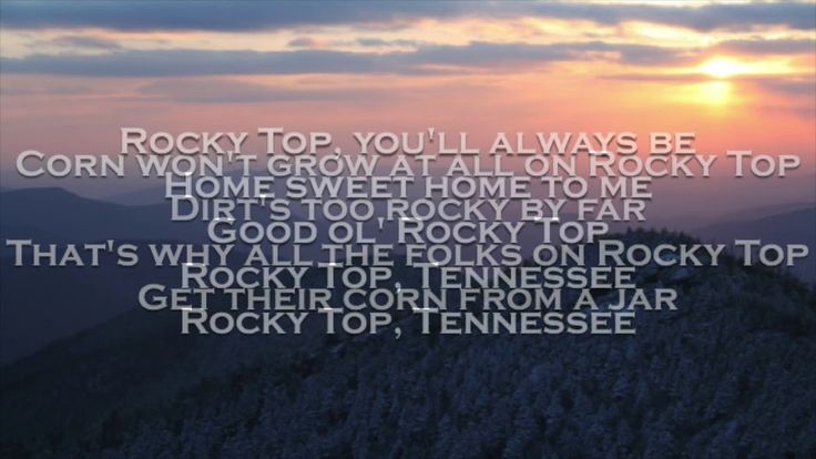 Rocky Top Osborne Brothers with Lyrics Rocky Top Good Music Youtube Rocky Top Osborne Brothers with Lyrics Rocky Top Good Music Youtube