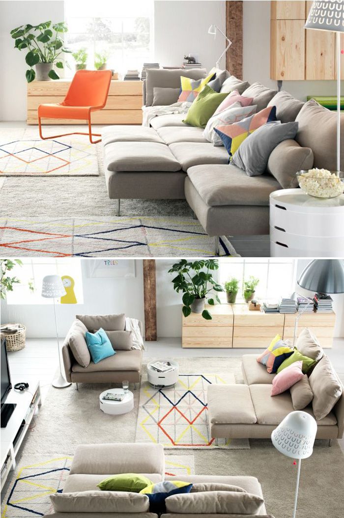 Rental Apartment Living Soderhamn Sofa By Voyage In Design Ikea Rental Apartment Living Soderhamn Sofa By Voyage In Design Ikea Pinterest Room And