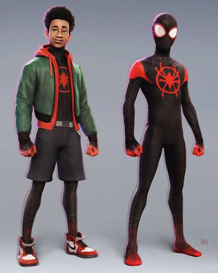 Raf Grassetti On Twitter Miles Morales Spiderman Spiderman Costume