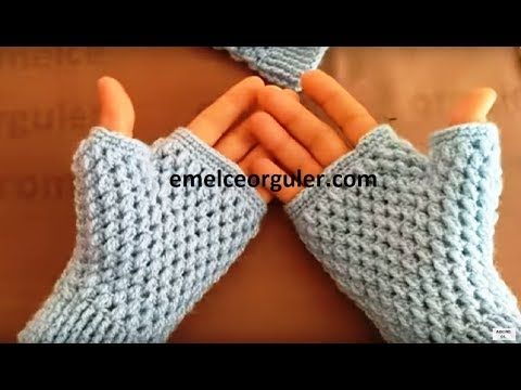 Örgü Moda Parmaksız Eldiven Modeli Yapılışı Anlatımlı Türkçe Videolu Örgü Moda Parmaksız Eldiven Modeli Yapılışı Anlatımlı Türkçe Videolu