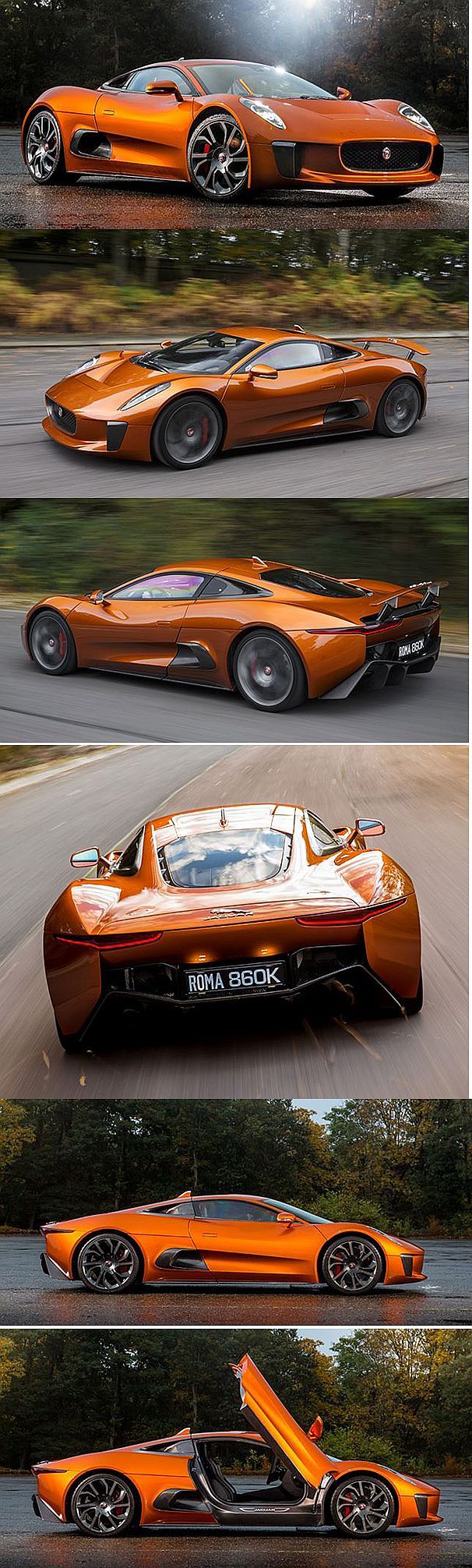 Jaguar C-X75 - James Bond / Spectre Car... Jaguar wouldn’t be taking its C-X75...