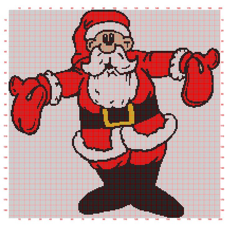 Weihnachtsmann gif animation