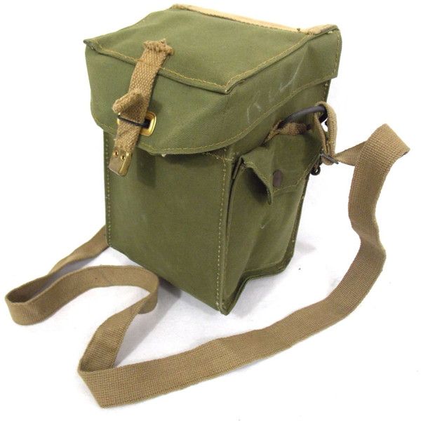 British Army Gas Mask Bag Green British Army Gas Mask Bag Green
