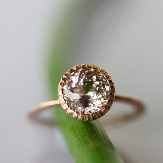 Rose White Gold Coloured Ring With Crystals From Swarovski Rose White Gold Coloured Ring With Crystals From Swarovski