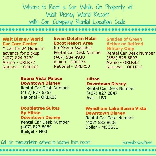 Rental Car At Diseny World Rental Car At Diseny World