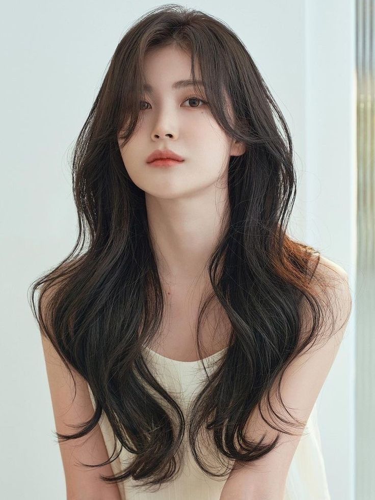 Medium Long Haircuts, Bangs With Medium Hair, Medium Length Hair Cuts, Long Hair Cuts, Medium