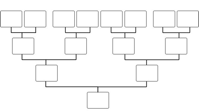 simple blank family tree