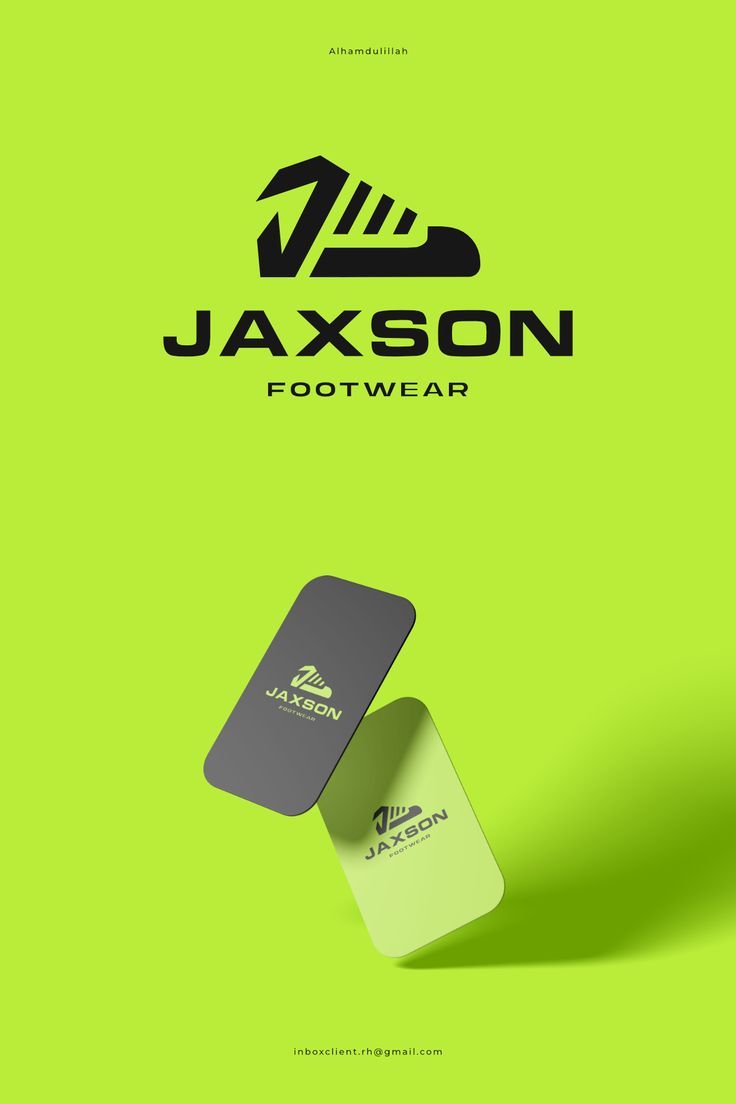 The Footwear Brand Logo Is Displayed On A Green Background the-footwear-brand-logo-is-displayed-on-a-green-background