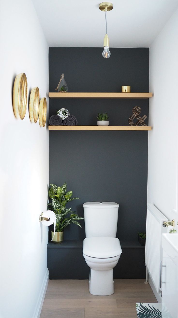 Delight your visitors with these 14 sweet styles for half the bathroom. – Deko Delight your visitors with these 14 sweet styles for half the bathroom. – Deko