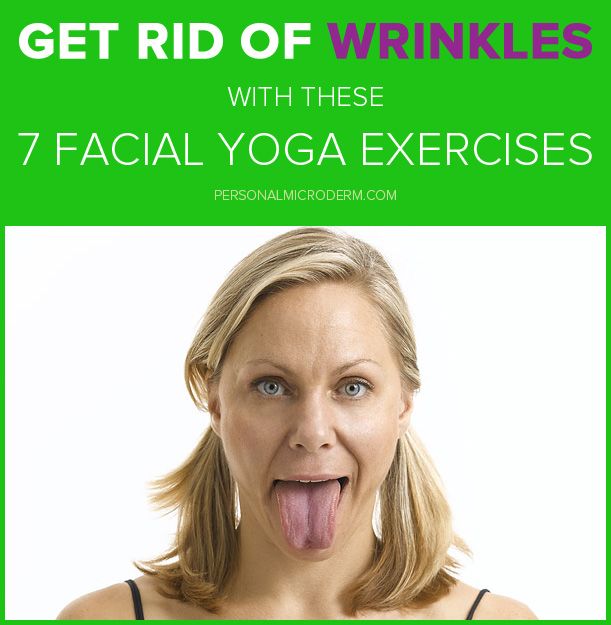 Exercises to prevent facial wrinkling Ole amateur tits