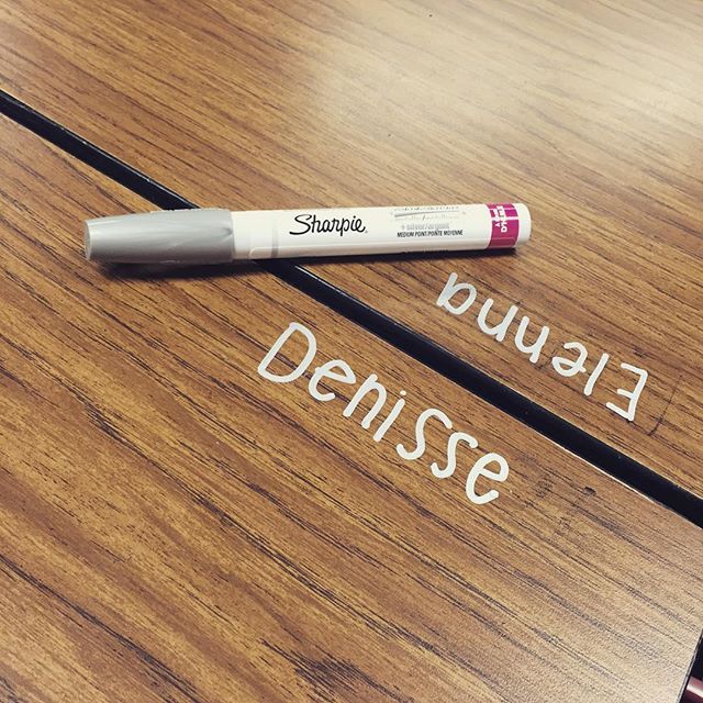 tired of using name tags or name plates that just come off the desk