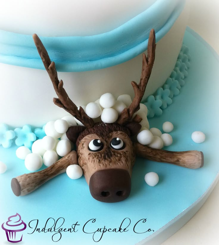 Sven Frozen Cake Sven Frozen Cake