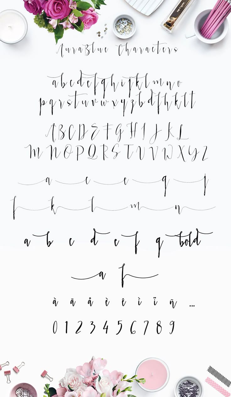 wedding calligraphy fonts