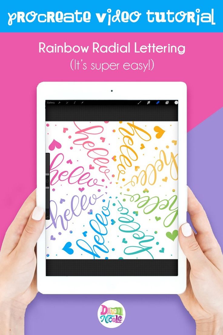 procreate lettering tutorial procreate lettering tutorial