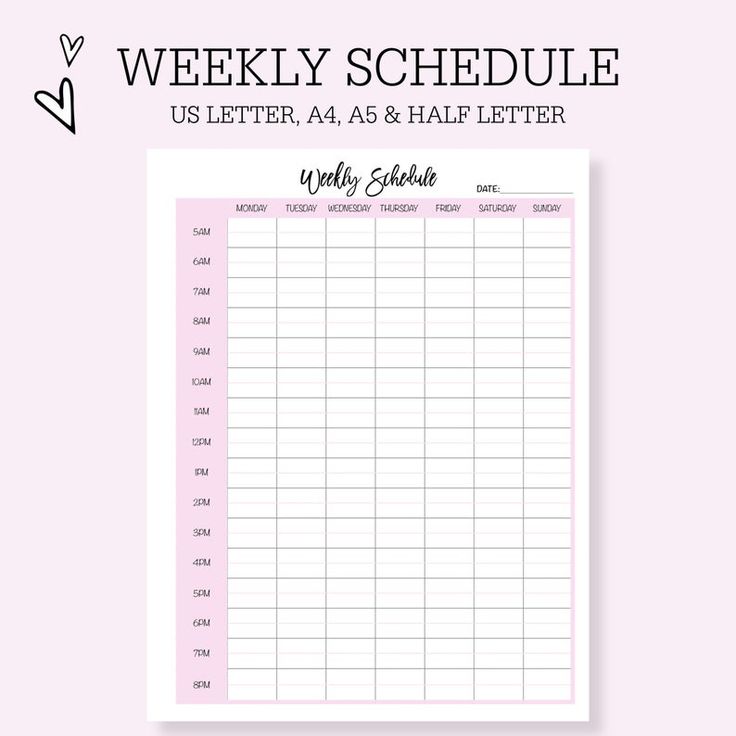 weekly planner printable weekly planner printable printable planner