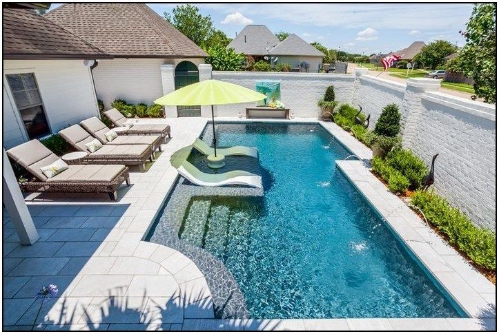 40 Small Backyard Pool Landscaping Ideas On A Budget Beautiful Layout Page 24 Point Backyard Pool Landscaping Backyard Pool Designs Swimming Pools Backyard