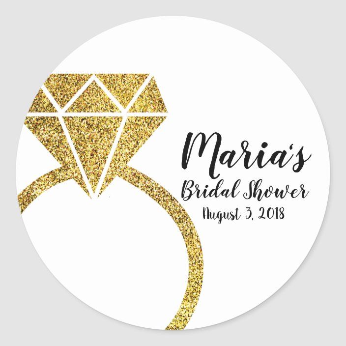 Bridal Shower Thank You Sticker Zazzle Com Thank You Stickers Bridal Shower Shower Gifts Diy