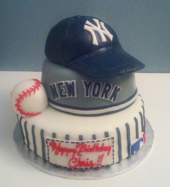New York Yankee Cookie Cake New York Yankee Cookie Cake