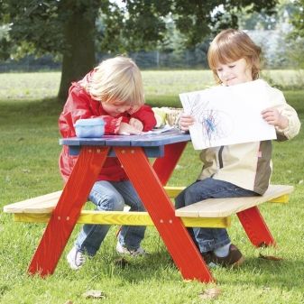 multi coloured wooden picnic bench for 4 kids available direct from kidsplaykit with free next day delivery come take a look at our wide range of uk made - Garden Furniture Next Day Delivery multi coloured wooden picnic bench for 4 kids available direct from kidsplaykit with free next day delivery come take a look at our wide range of uk made - Garden Furniture Next Day Delivery