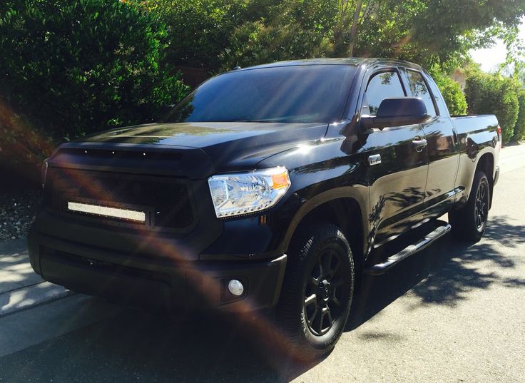 8 Best 2017 Tundra Trd Aka Black Stallion Images On Pinterest 2017 Trd W Added Front Side Cameras