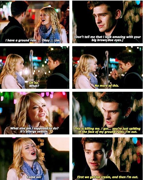 Is spiderman dating gwen in real life