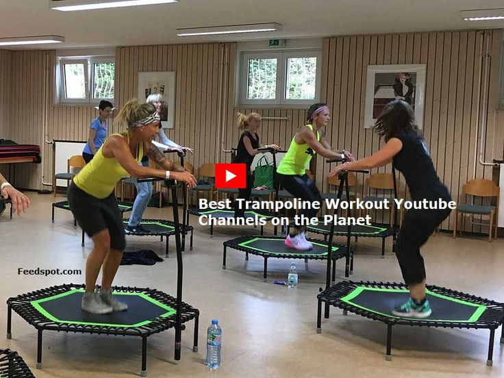 Youtube mini store trampoline workout