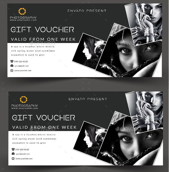 #Gift #Voucher - Cards & Invites Print Templates Download here: https://graphicriver.net/item/gift-voucher/20211721?ref=alena994