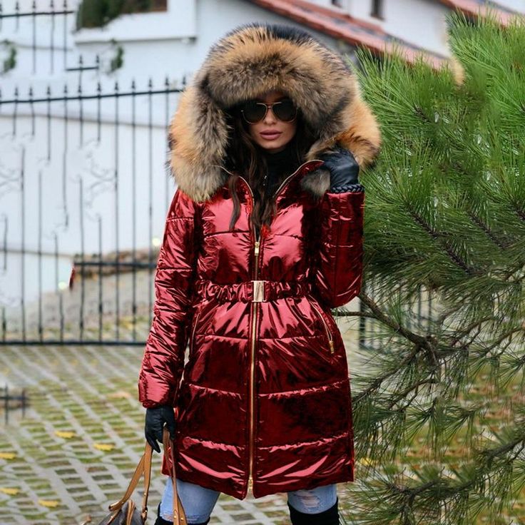 Glossy Plus Size Belted Puffer Coat With Faux Fur Hood In 2022 Belts Jacket Belted Puffer Coat With Faux Fur Hood, Black Faux Fur Hooded Belted Puffer Coat